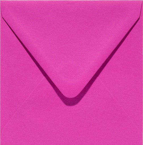 Picture of ENVELOPES 160X160 SQUARE BRIGHT PINK - 6 PACK